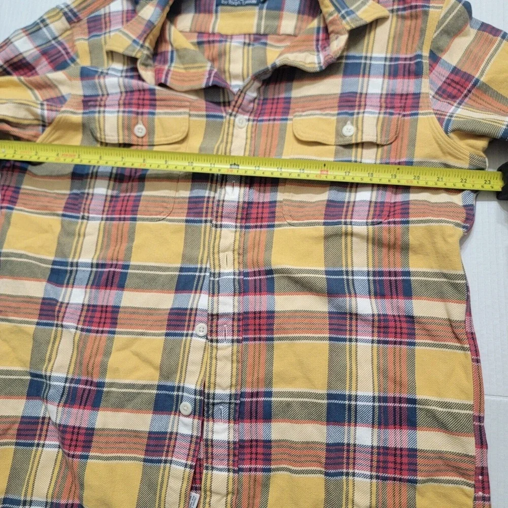 VTG Men's Polo Ralph Lauren P.R.L.‎ Outfitter Shirt Plaid Thick Flannel Size Med